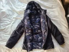 4万円超 クレストブリッジ ブラックレーベル ダウンジャケット リバーシブル M