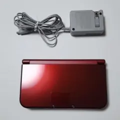 Nintendo New3DSLL メタリックレッド 本体 上下IPS液晶