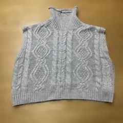 URBAN RESEARCH グレー ニットベスト フリーサイズ 新品未使用