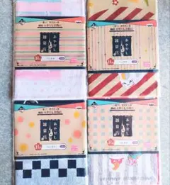 一番くじ夏目友人帳あやかし雑貨店ハンカチ4枚セット