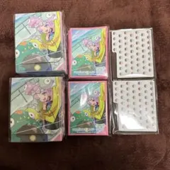 ナンジャモ　デッキケース　スリーブ　仕切り板　各2枚