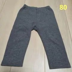 UNIQLO ベビー レギンス 80サイズ グレーのサムネイル