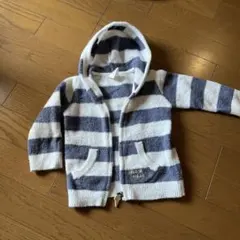 piqué フード付きトレーナー 70-80cm