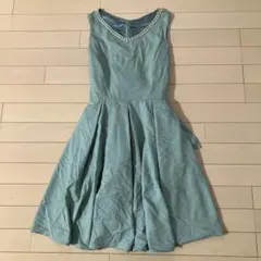 1.7 Bo Dre ノースリーブ ドレス ワンピース グリーン 11