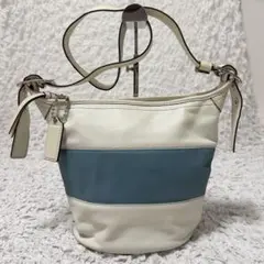 COACHコーチ ラグビー ダッフルショルダーバッグ バケツ型 ワンショルダーのサムネイル