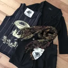 Deity's watchdog カーディガン タンクトップ パンツ ストール