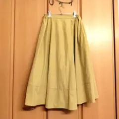 美品 ロングフレアスカート