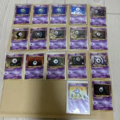 ポケモンカード　17枚まとめ売り　アンノーンx含む　旧裏