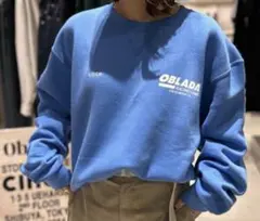 新品タグ付き★ OBLADA / オブラダ Remake Sweat 25FW】Oblada オブラダ BEARS SWEAT ベアーズスウェット