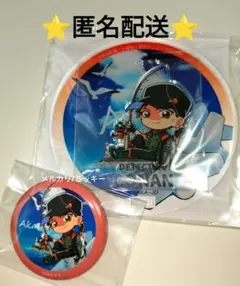 名探偵コナン　大阪城本陣2024　夏休み　赤井秀一　コースター＆缶バッジ