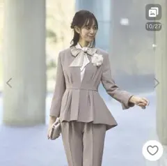 ママスーツ3点セット　レディース セレモニー フォーマル 母親 入園 入学