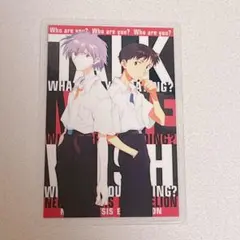 エヴァンゲリオン 限定 レトロ ラミネートカード ラミカ 碇シンジ 渚カヲル