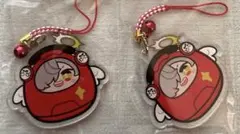 CR Crazy Raccoon だるまいずごっど　アクリルキーチェーン