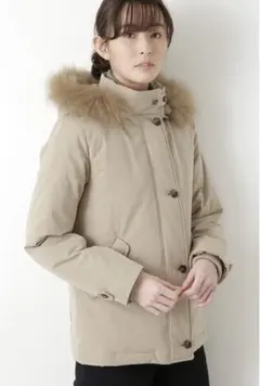 【元値4万円 売り切り価格・美品】リアルファーダウンジャケット