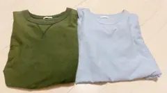 GU メンズTシャツ　2点セット