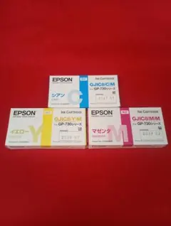 EPSON インクカートリッジ GP-730シリーズ 3色セット - メルカリ