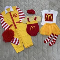 マクドナルド◎コスプレ３人兄妹セット