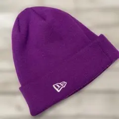 New Era ニット帽 パープルのサムネイル