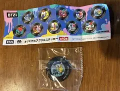 BT21 アクリルステッカー /同時出品の缶バッジと同封ok(合計300円)