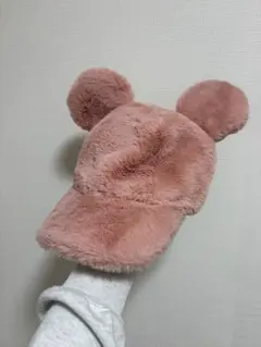 ピンクミッキー　キャップ