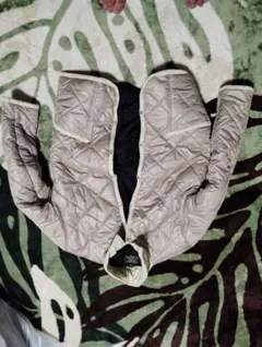 キルティングジャケット Mサイズ ベージュ