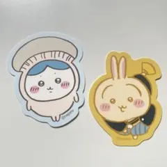 ちいかわ　ダイカットステッカー　ハチワレ　うさぎ