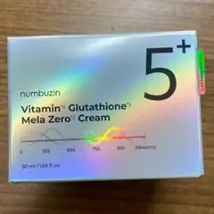 ナンバーズイン 5番 白玉グルタチオンCメラゼロクリーム 韓国コスメ　未使用
