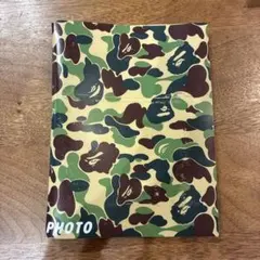 A BATHING APE 迷彩柄ファイルアルバム12×16cm エイプ
