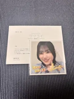 井上和 直筆サイン入りアザーカバー モノローグ1st写真集 特典アナザー