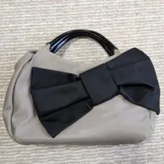 ケイトスペイド リボン付き ハンドバッグ