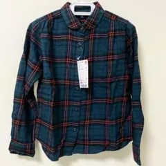 UNIQLO KIDS フランネルチェックシャツ 130