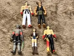 プロレスフィギュアセット③ RED&BLACK nWo WCW WWE WWF - メルカリ