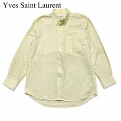 Yves Saint Laurentイヴサンローラン長袖シャツ メンズストライプ