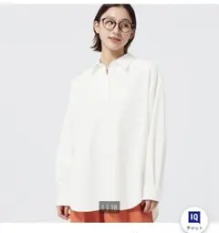 GU オーバーサイズシャツ　ホワイト