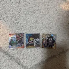 ONEPIECE ウエハースシール 3枚セット シークレット