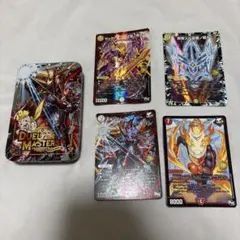 デュエルマスターズ　缶ケース　カード　4枚セット コロコロコミックのサムネイル
