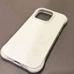 CASETiFY ウェーブシリコンケース ホワイト iPhone15pro用