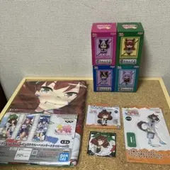 ウマ娘　8品　＊ペインター　タオル　アクリルプレート　缶バッジ　キーホルダー