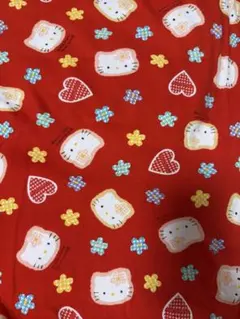 【平成レトロ】ハローキティ 赤い生地