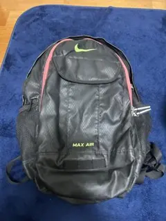 Nike Max Air リュック ブラック/ネオンイエロー/ピンク