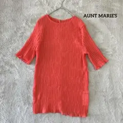 アントマリーズ プリーツ トップス 赤 オレンジ F 春夏のサムネイル