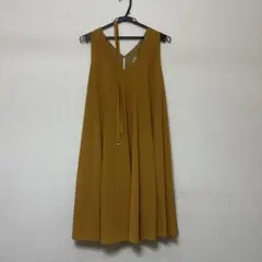 Rouge vif ルージュ・ヴィフ　ワンピース　黄色　日本製