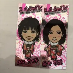 藤井萩花 山口乃々華 千社札セット