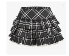 andwang Charm Frill Culotte Mini Skirt - メルカリ