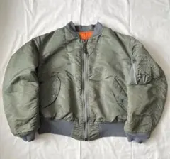 90s alpha ma-1 USA製 アルファ IDEAL フライトジャケット