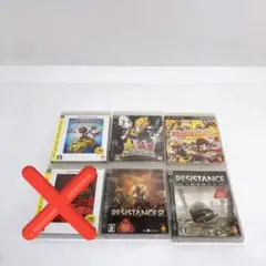 【5点セット】プレイステーション３ PS3 ゲームソフト まとめ売り