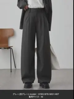 スラックス グレー Mサイズ