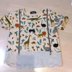 クレードスコープ　動物　Tシャツ 110センチ