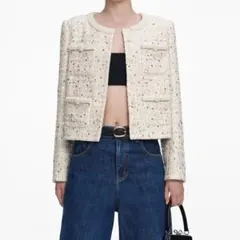 ジャケット・アウター Epine pleats frill jacket herringbone 2026年最新】pleats frill jacket herringboneの人気アイテム - メルカリ
