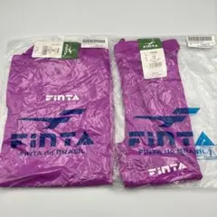 FINTA ハイネックインナーシャツ　ロングスパッツ　140cm 　パープルのサムネイル